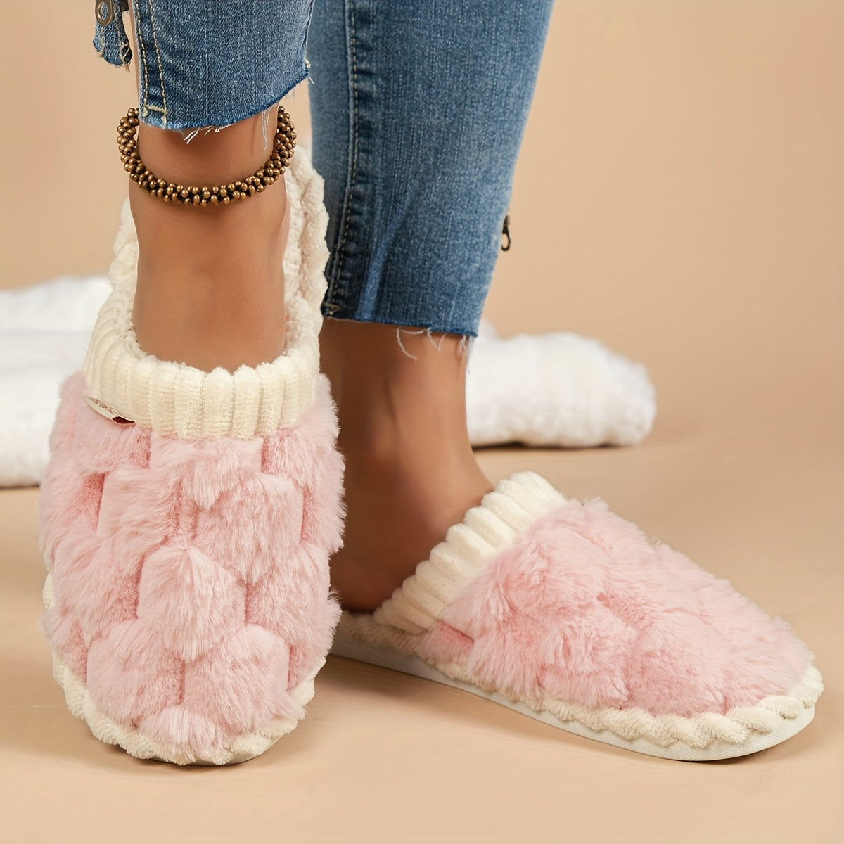 Noelle™ Cozy Plush Slippers