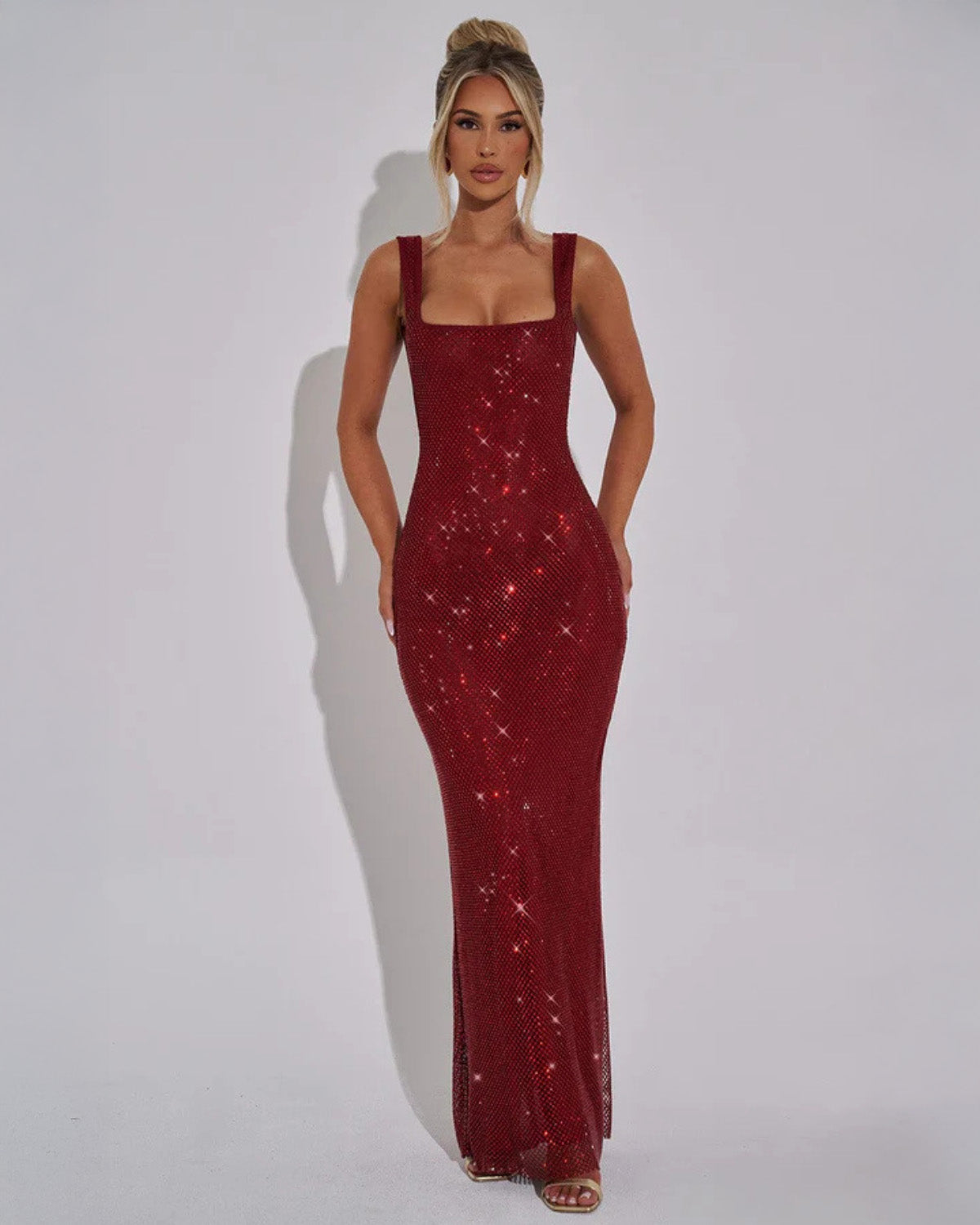 Celeste Embellished Evening Gown