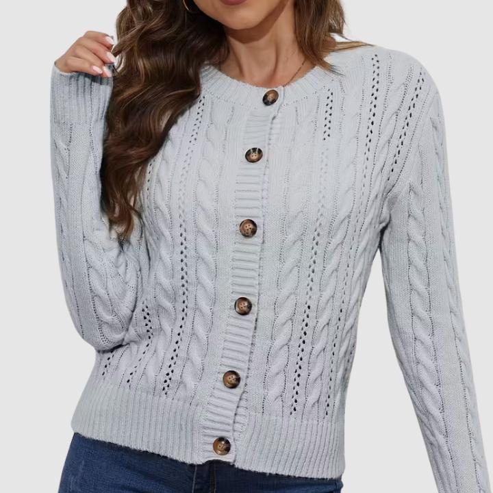 Women’s Classic Cable Knit Cardigan