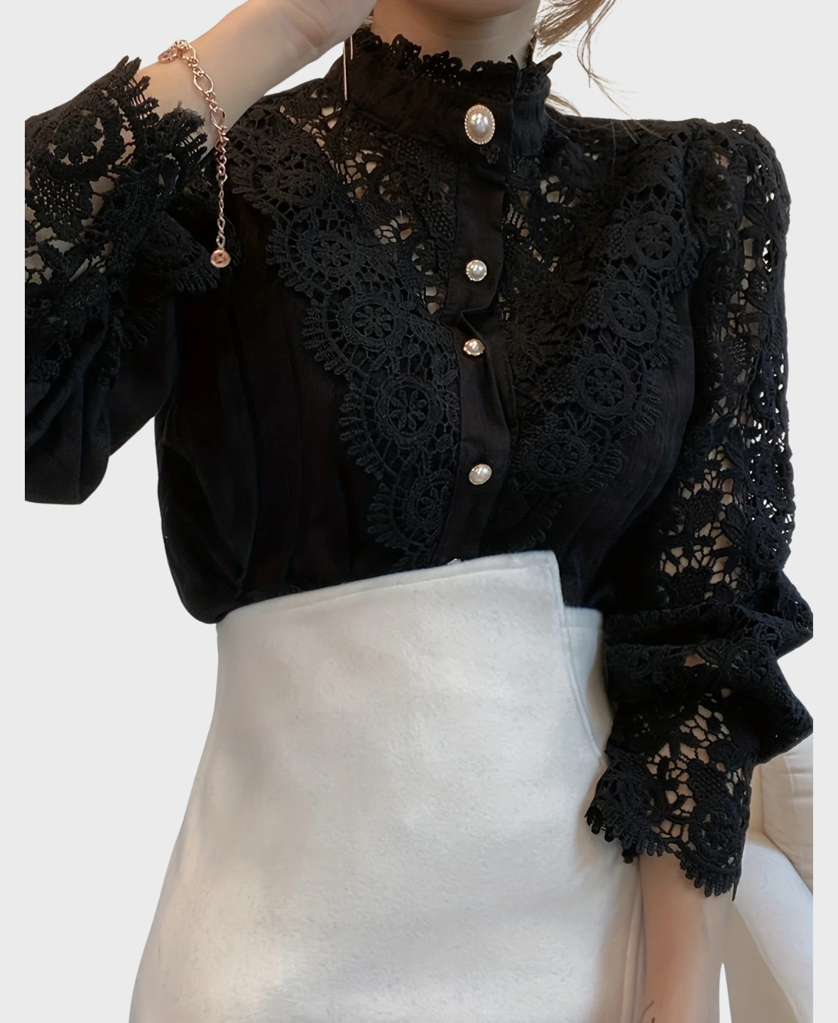Clara™ Victorian Lace Blouse
