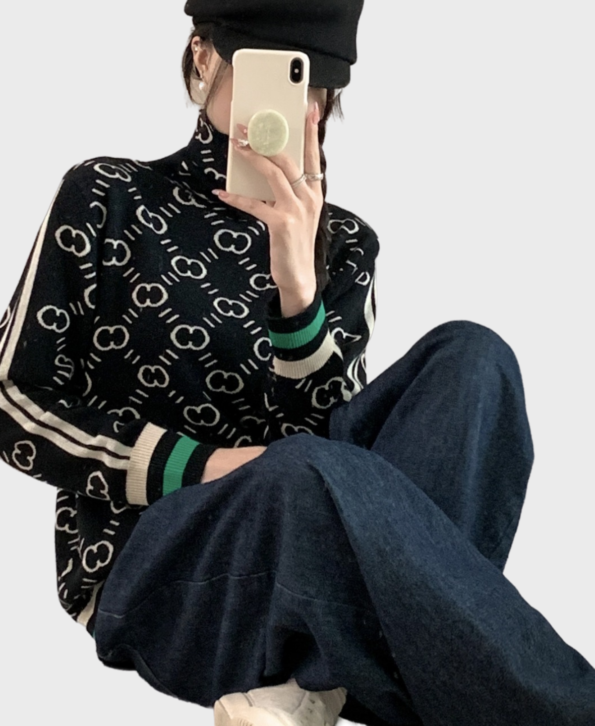 Léonie™ Signature Pattern Sweater
