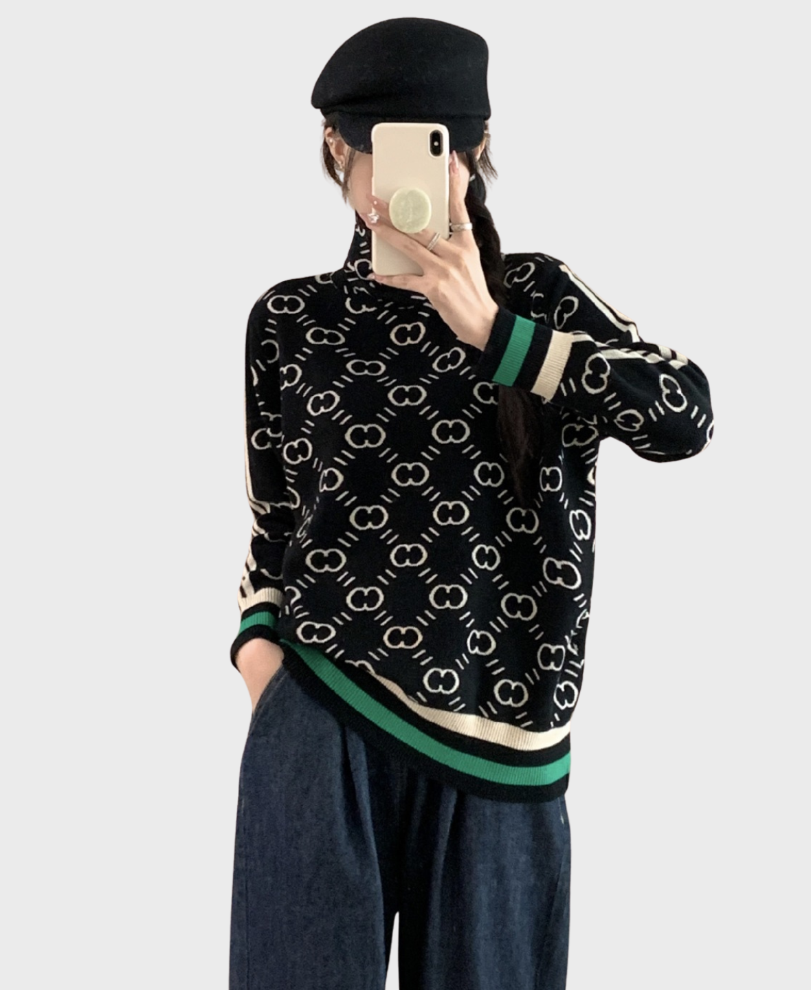 Léonie™ Signature Pattern Sweater
