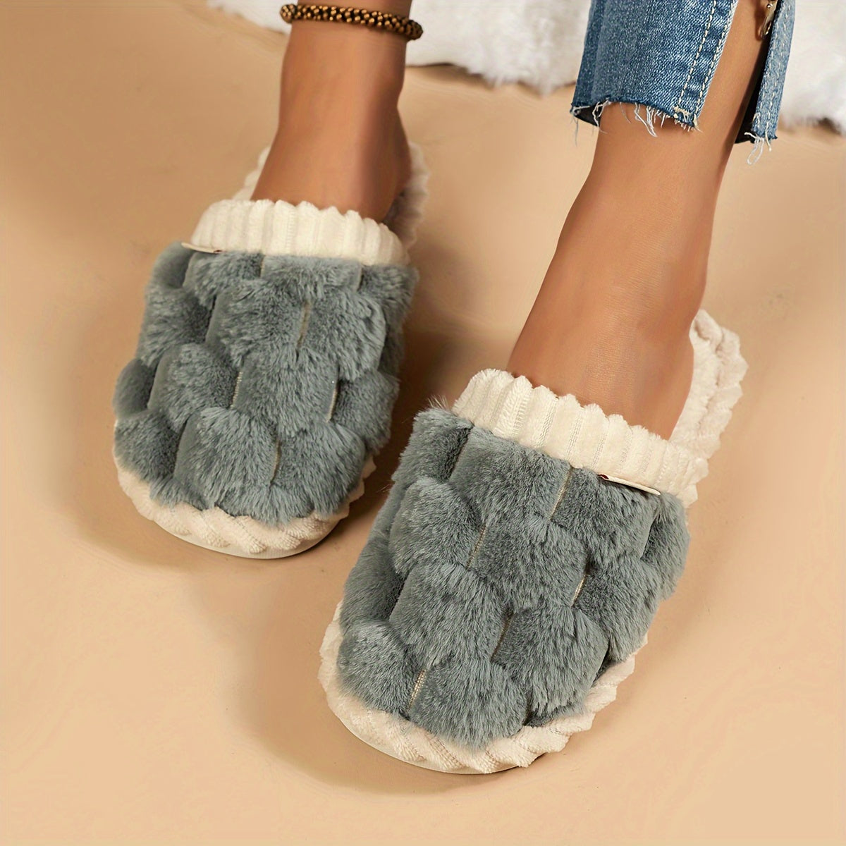 Noelle™ Cozy Plush Slippers