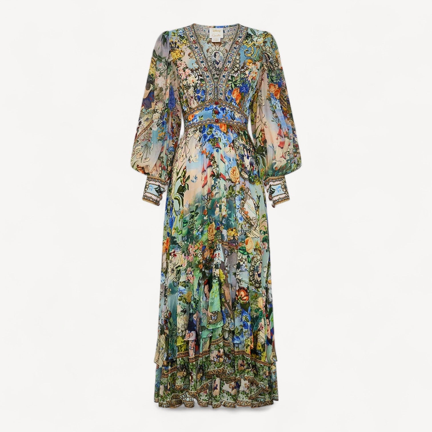 Boho Floral Maxi Dress