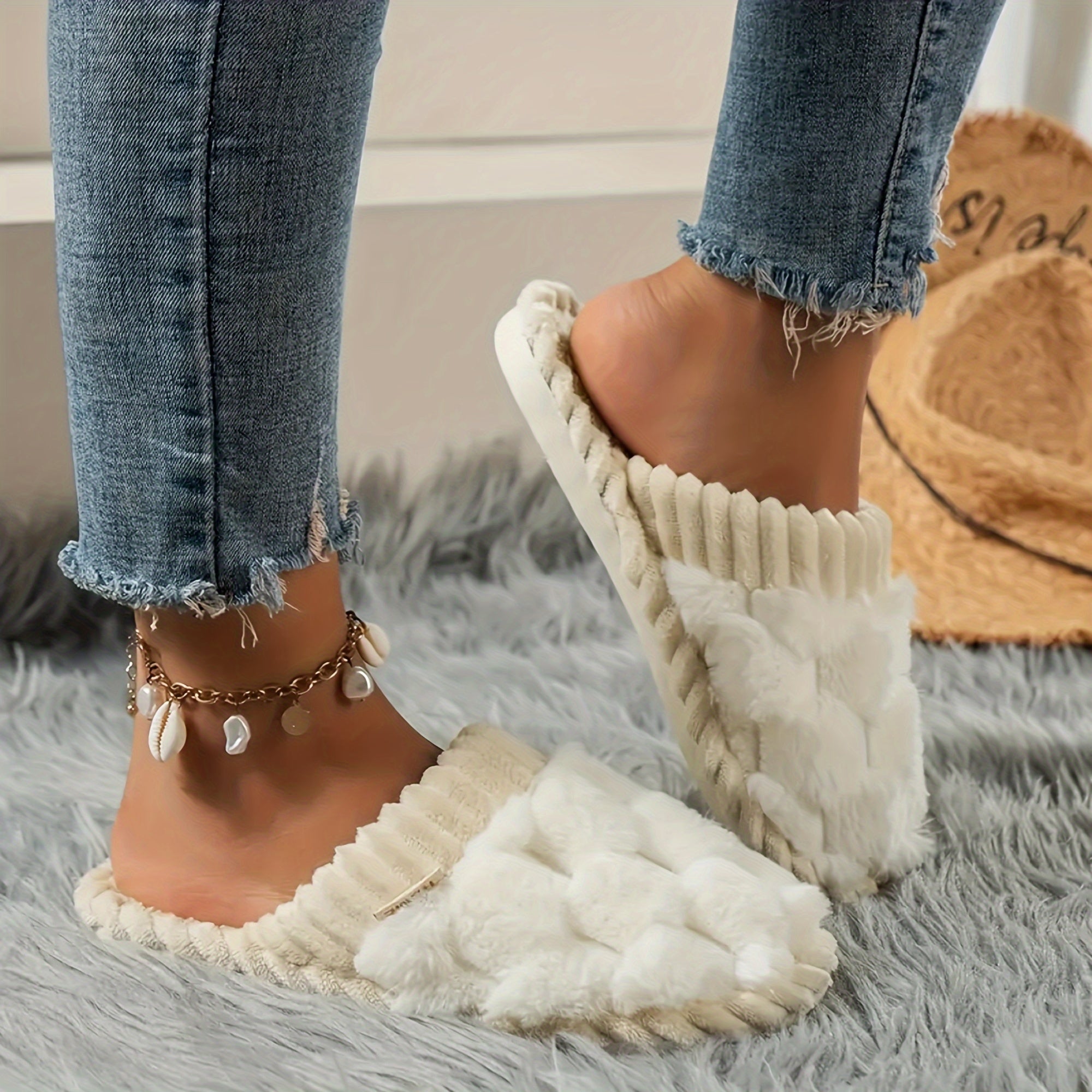 Noelle™ Cozy Plush Slippers