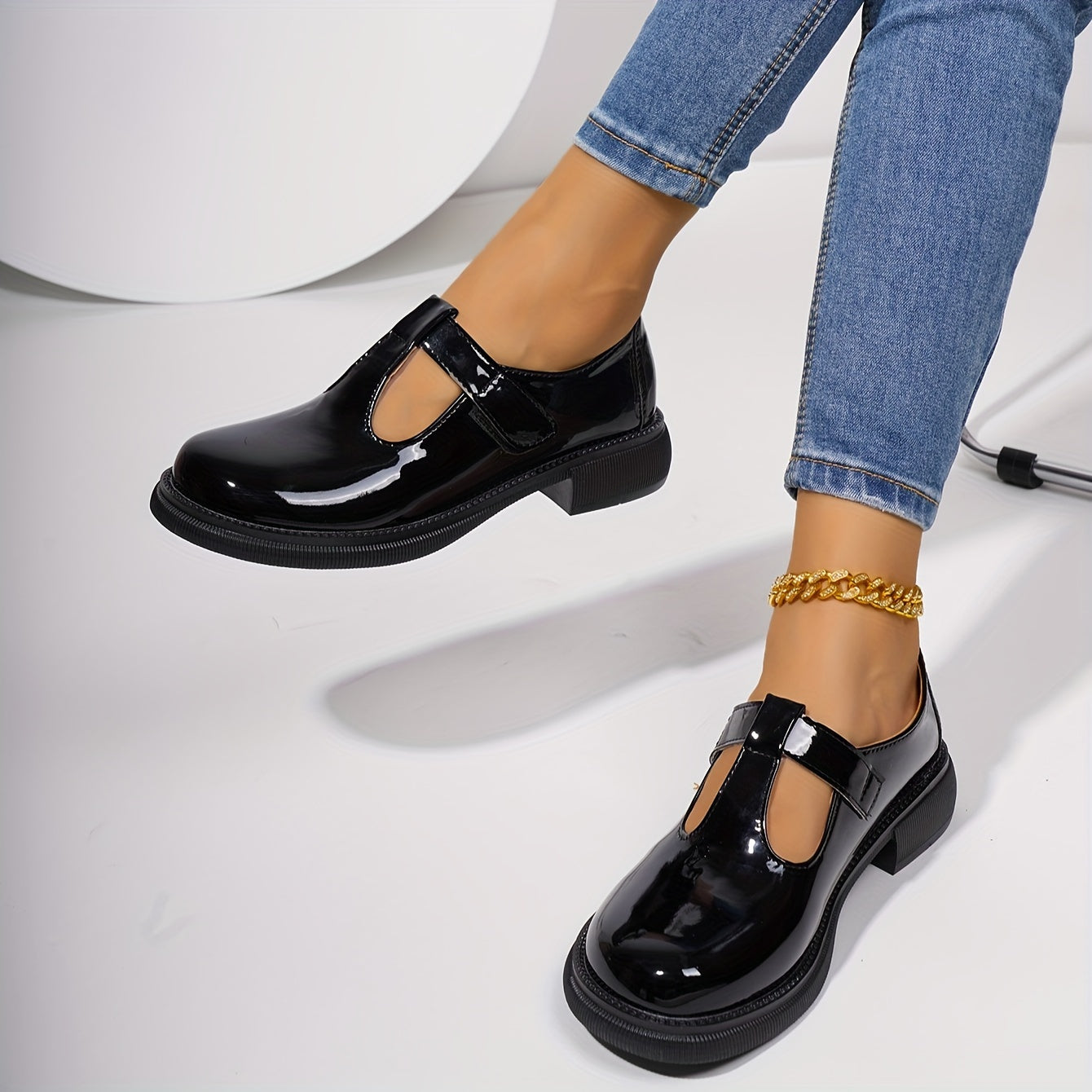 MIRELLE™ Patent Flat Mary Janes