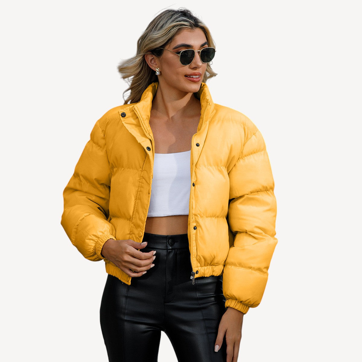 Short Padded Winter Coat