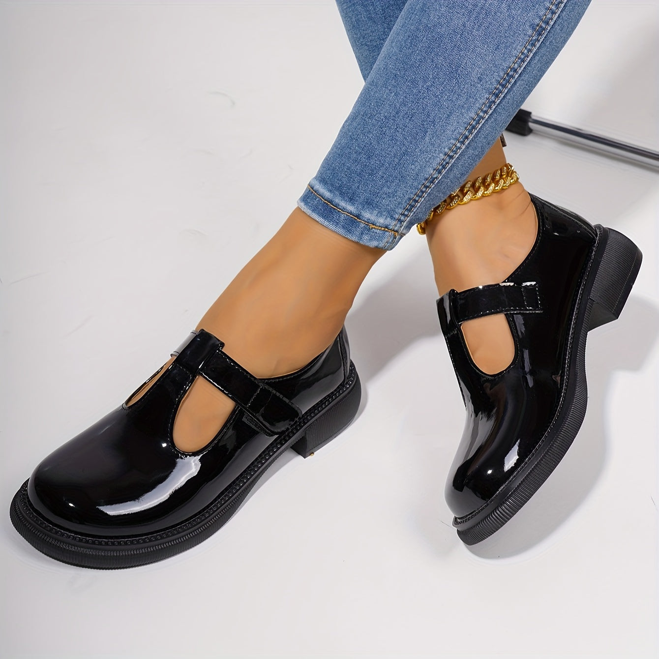 MIRELLE™ Patent Flat Mary Janes
