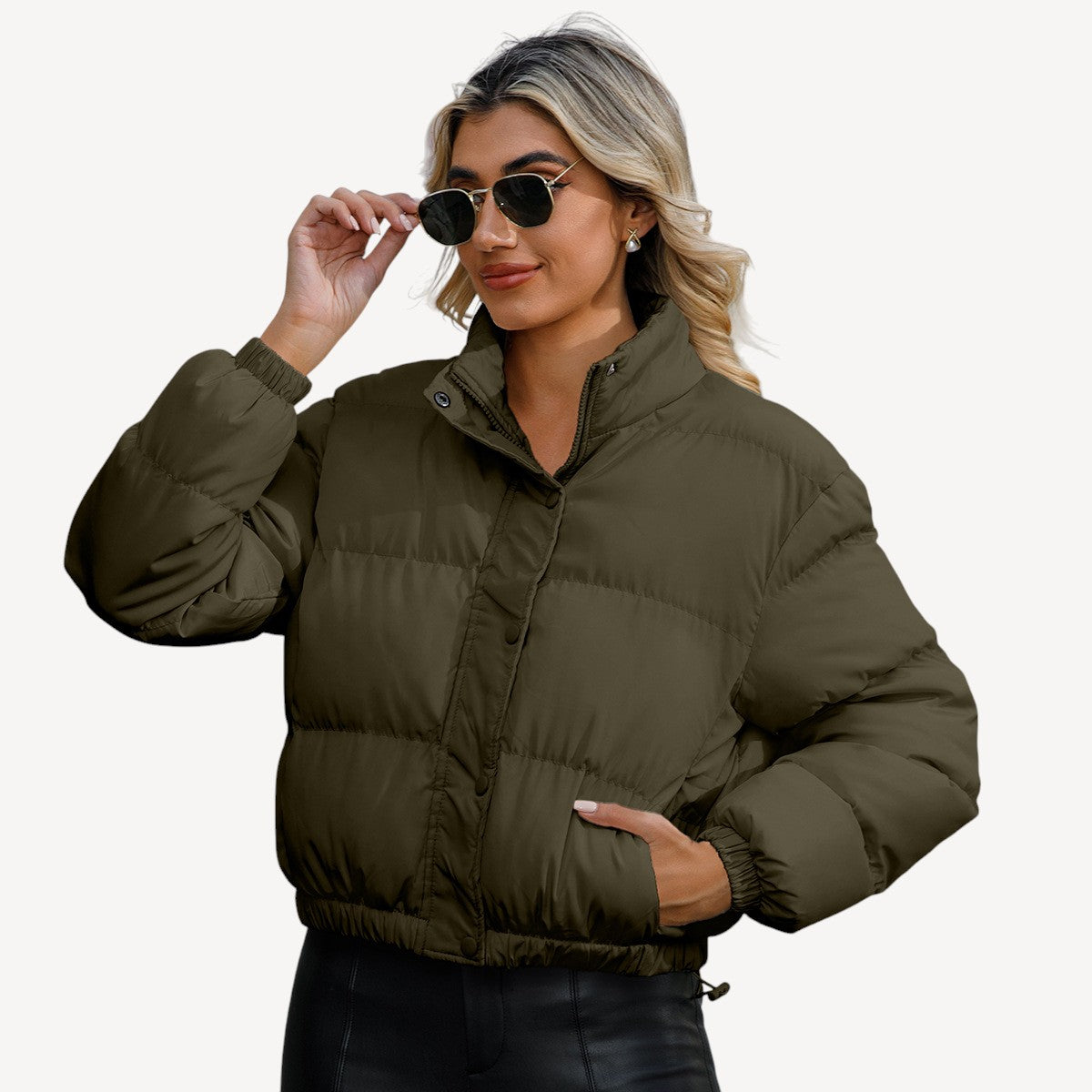 Short Padded Winter Coat