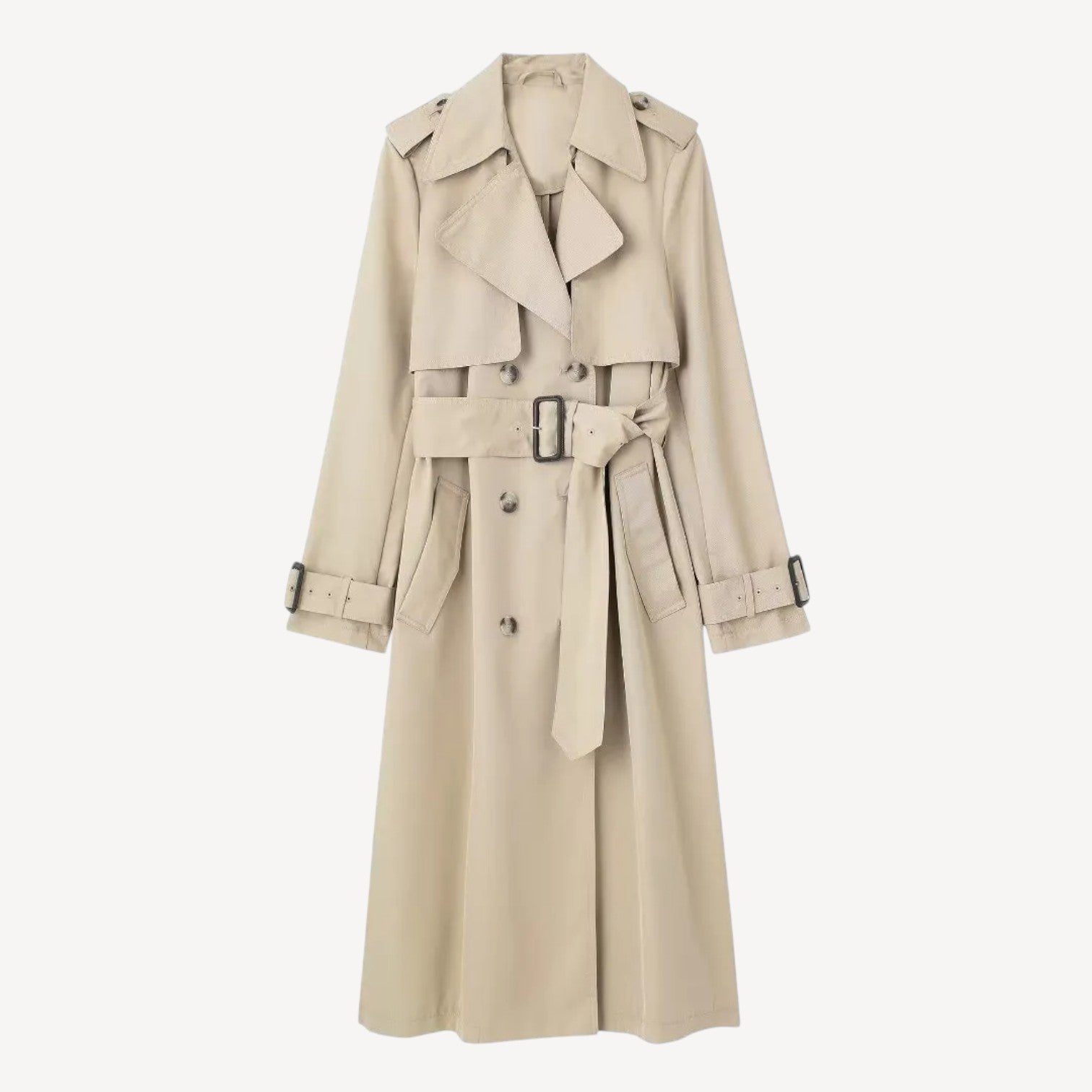 Classic Double-Breasted Trench