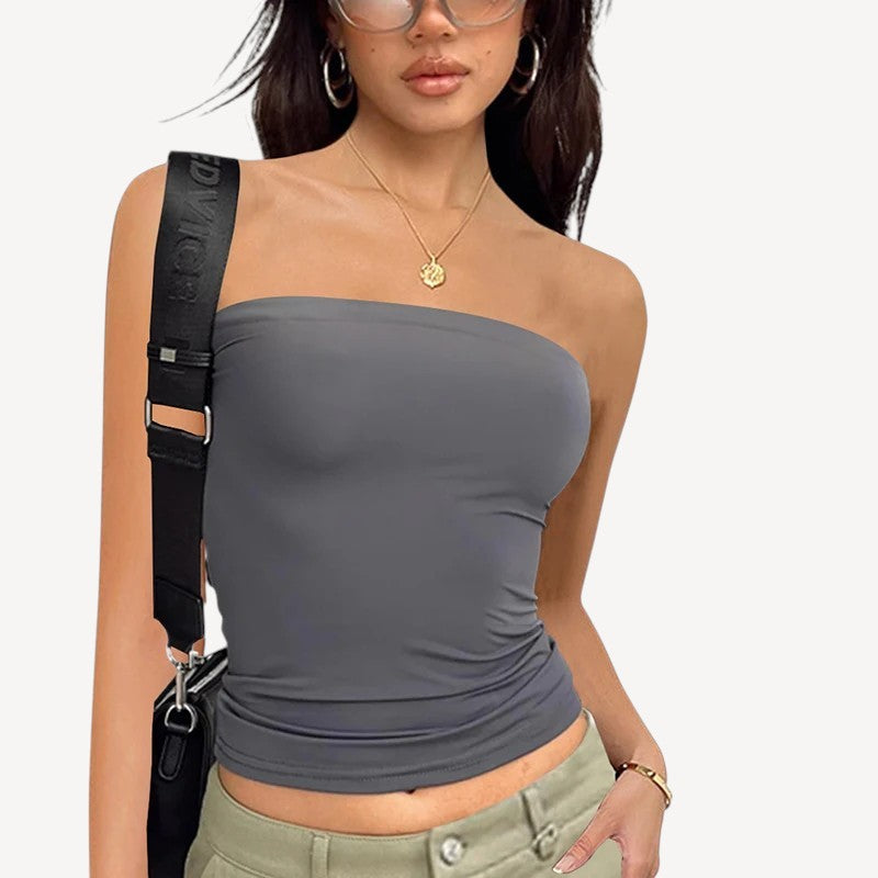 Strapless Bandeau Top