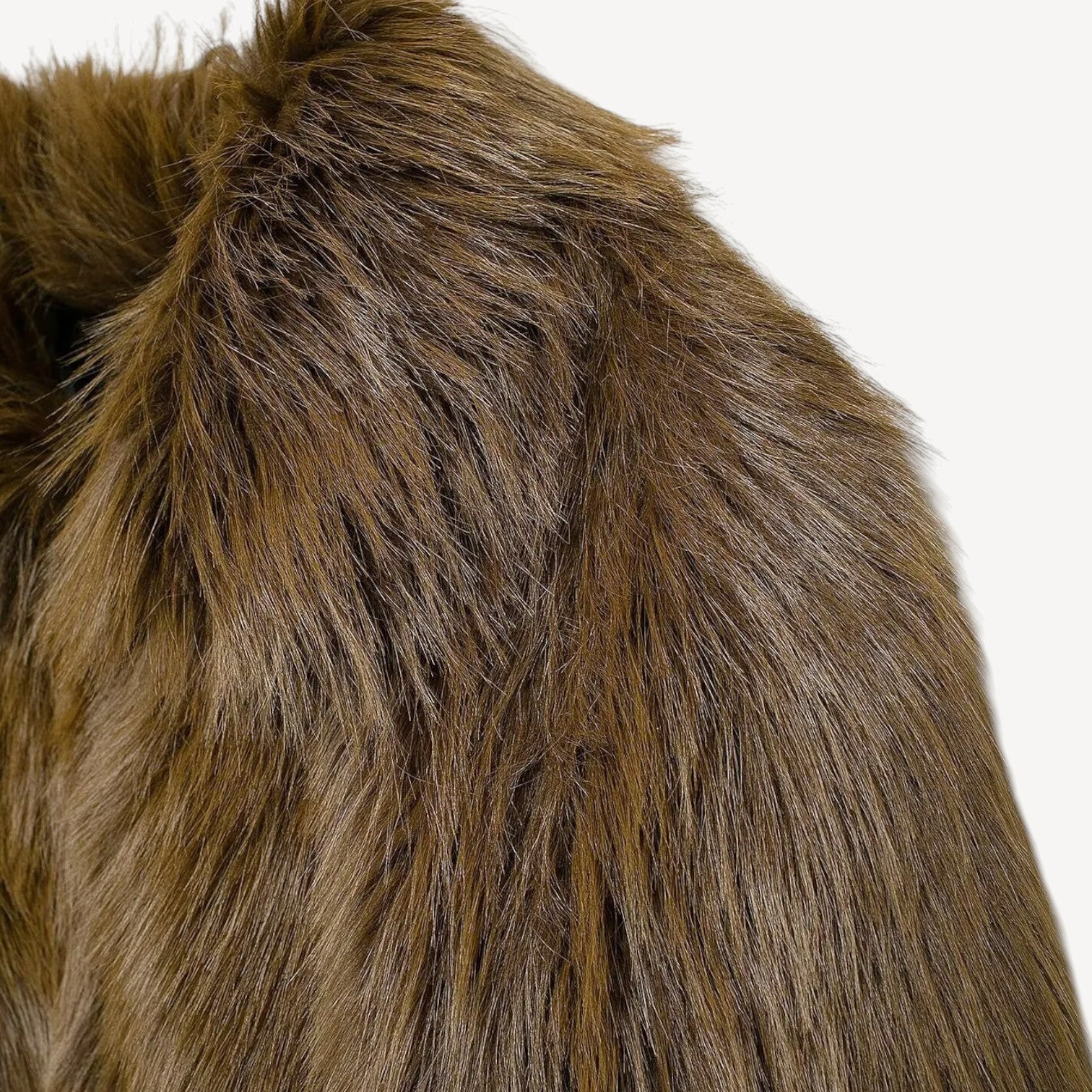 Oversized Camel Suede Jacket