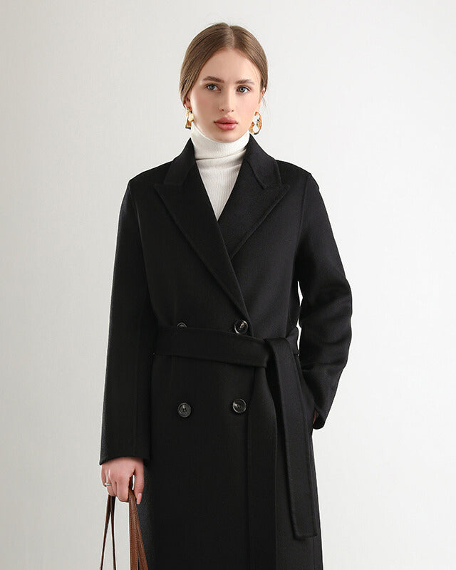 Longline Double-Breasted Coat