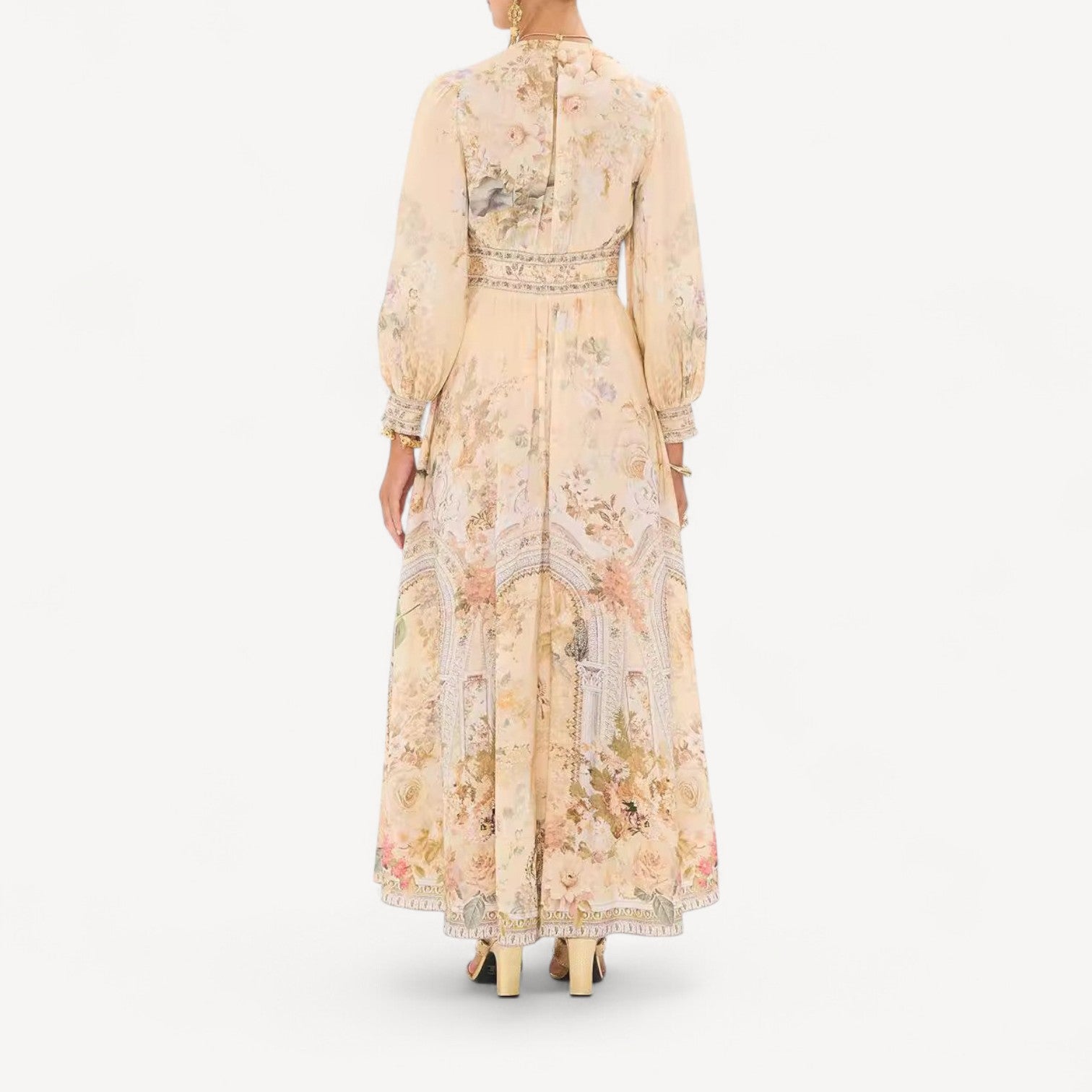 Boho Floral Maxi Dress