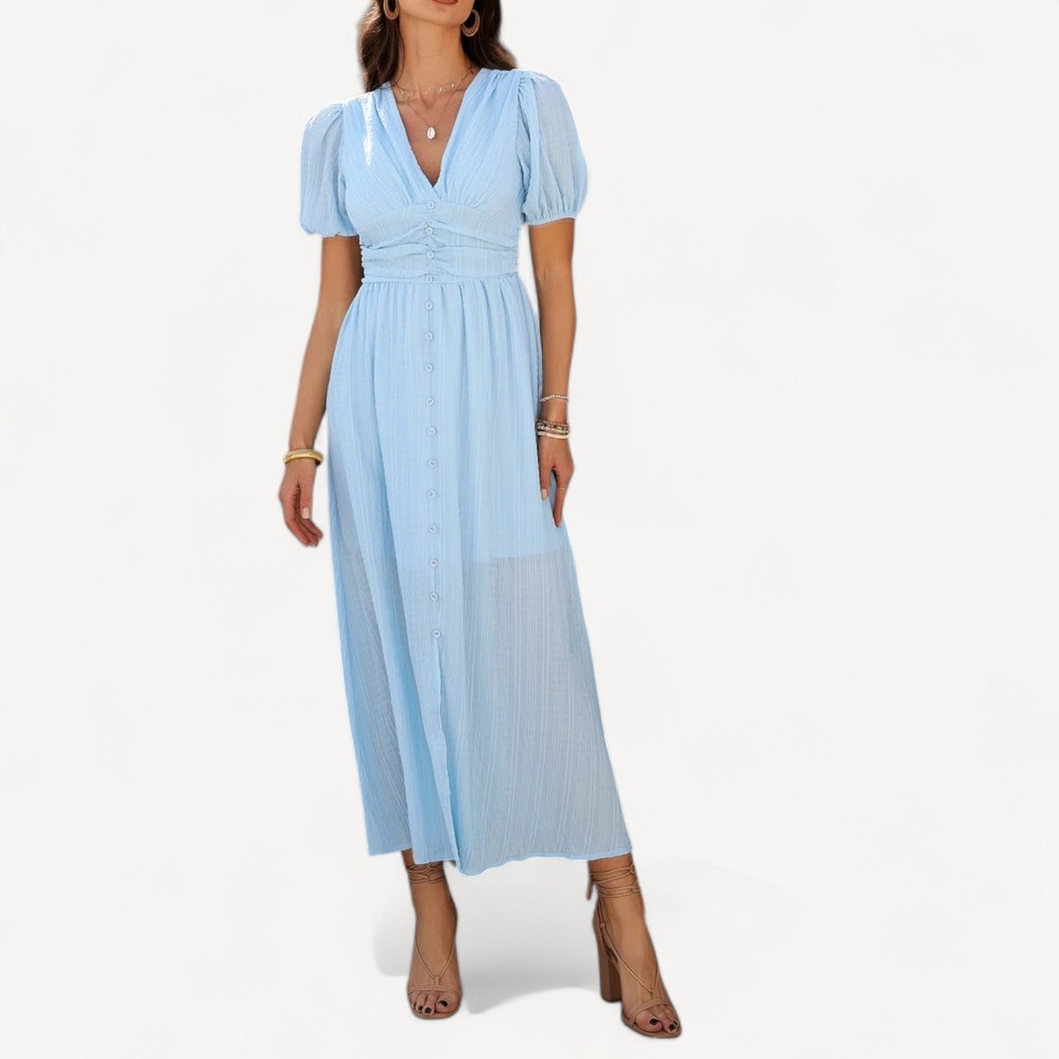 Summer Flowy Maxi Dress