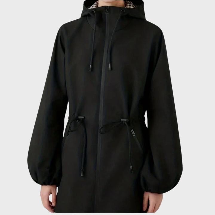 Women’s Oversized Full-Zip Windbreaker Coat