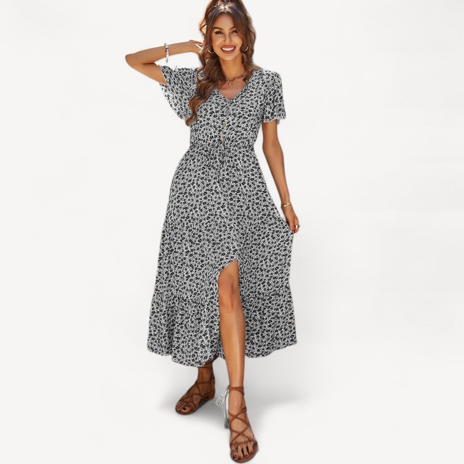 Floral Summer Maxi Dress