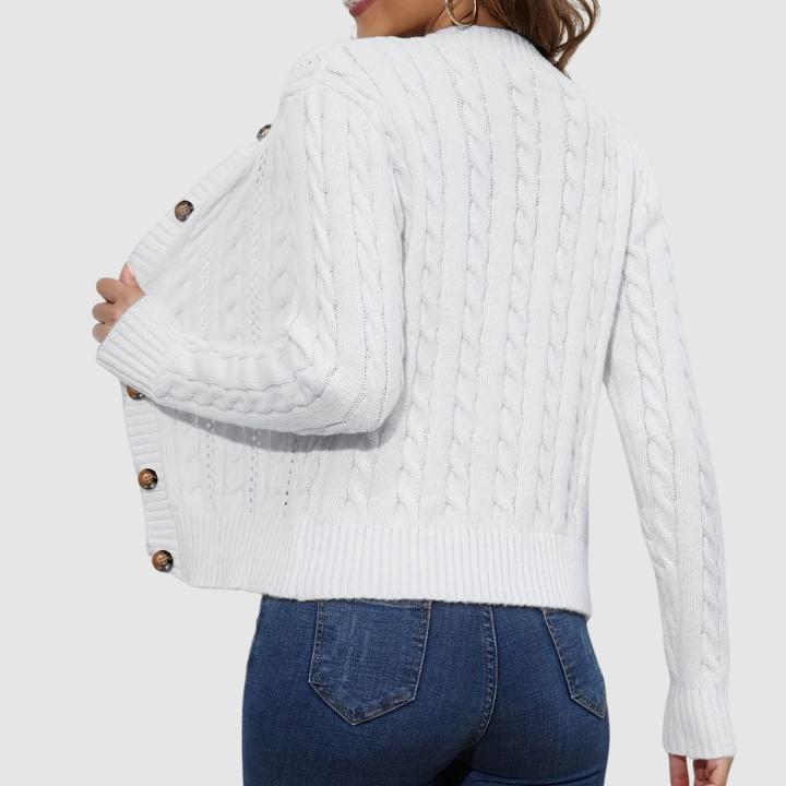 Women’s Classic Cable Knit Cardigan
