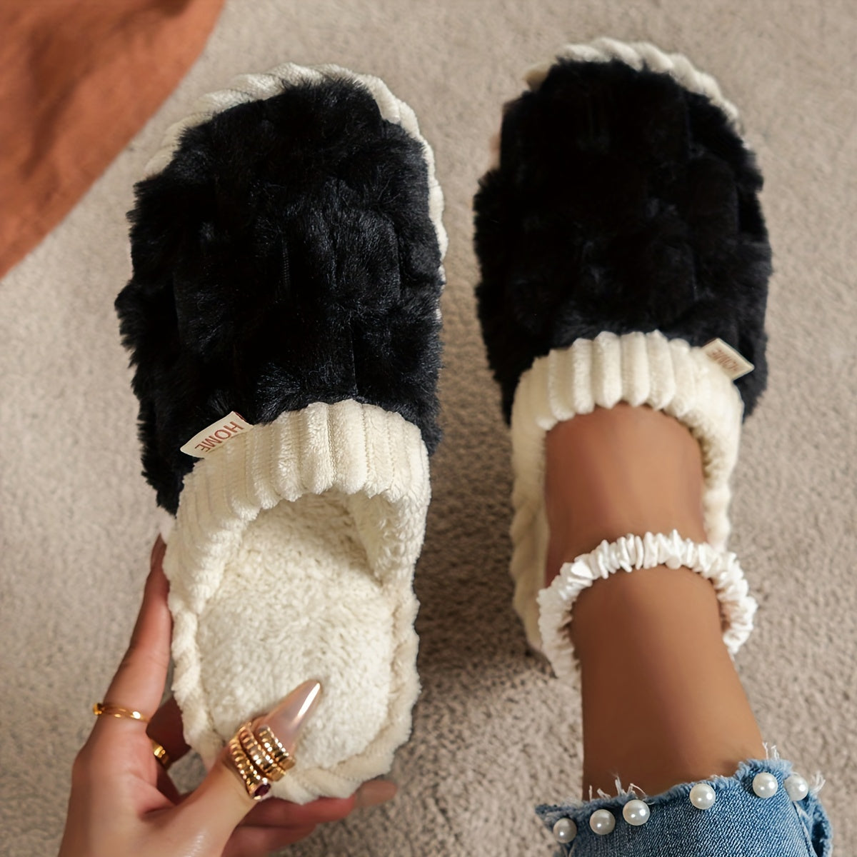 Noelle™ Cozy Plush Slippers