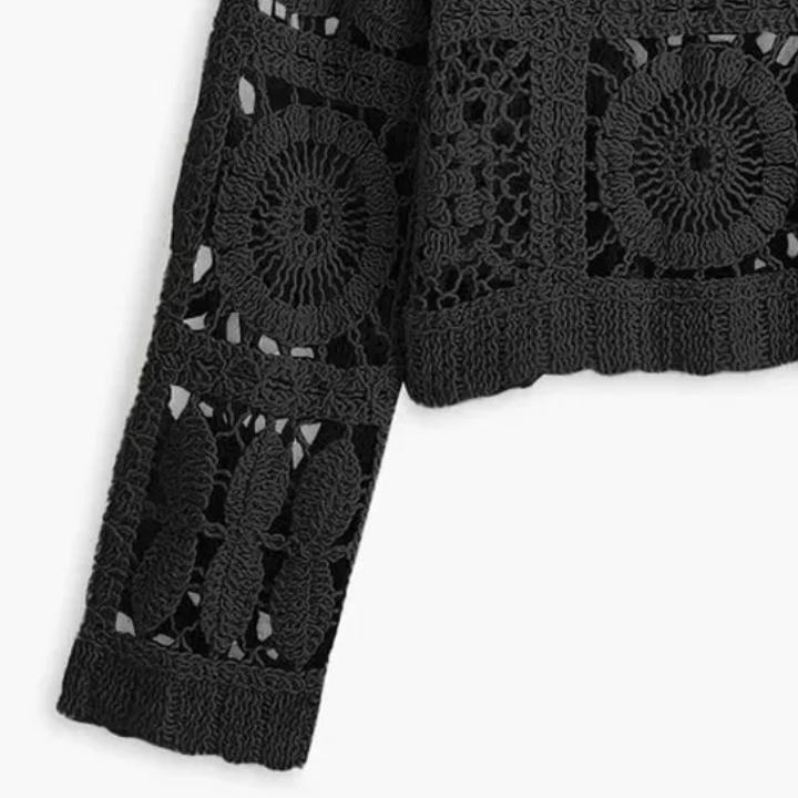 Women's Lightweight Crochet Cardigan