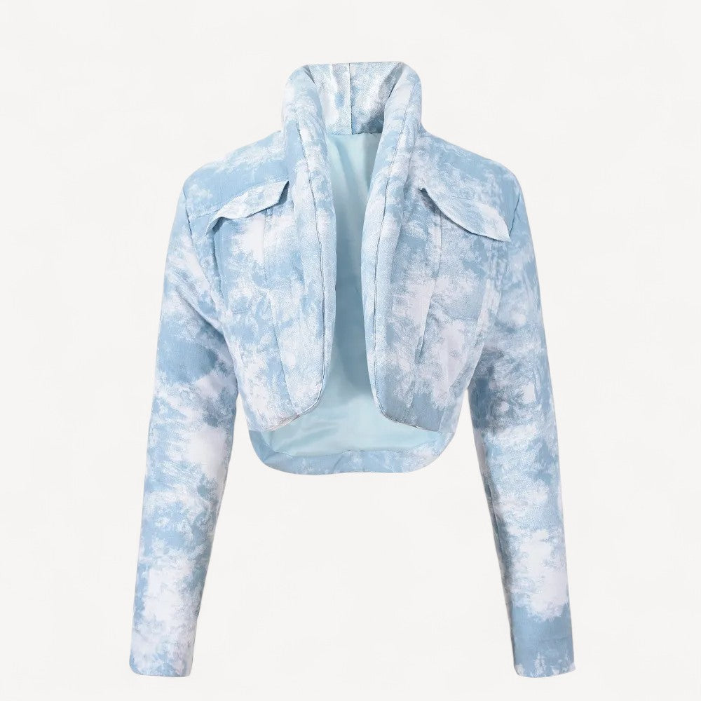 Women’s Blue Puffer Jacket