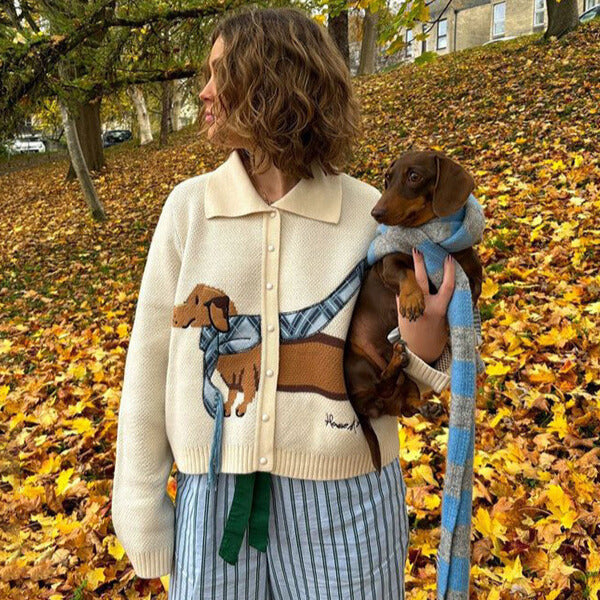 Women’s Dog Print Jacket