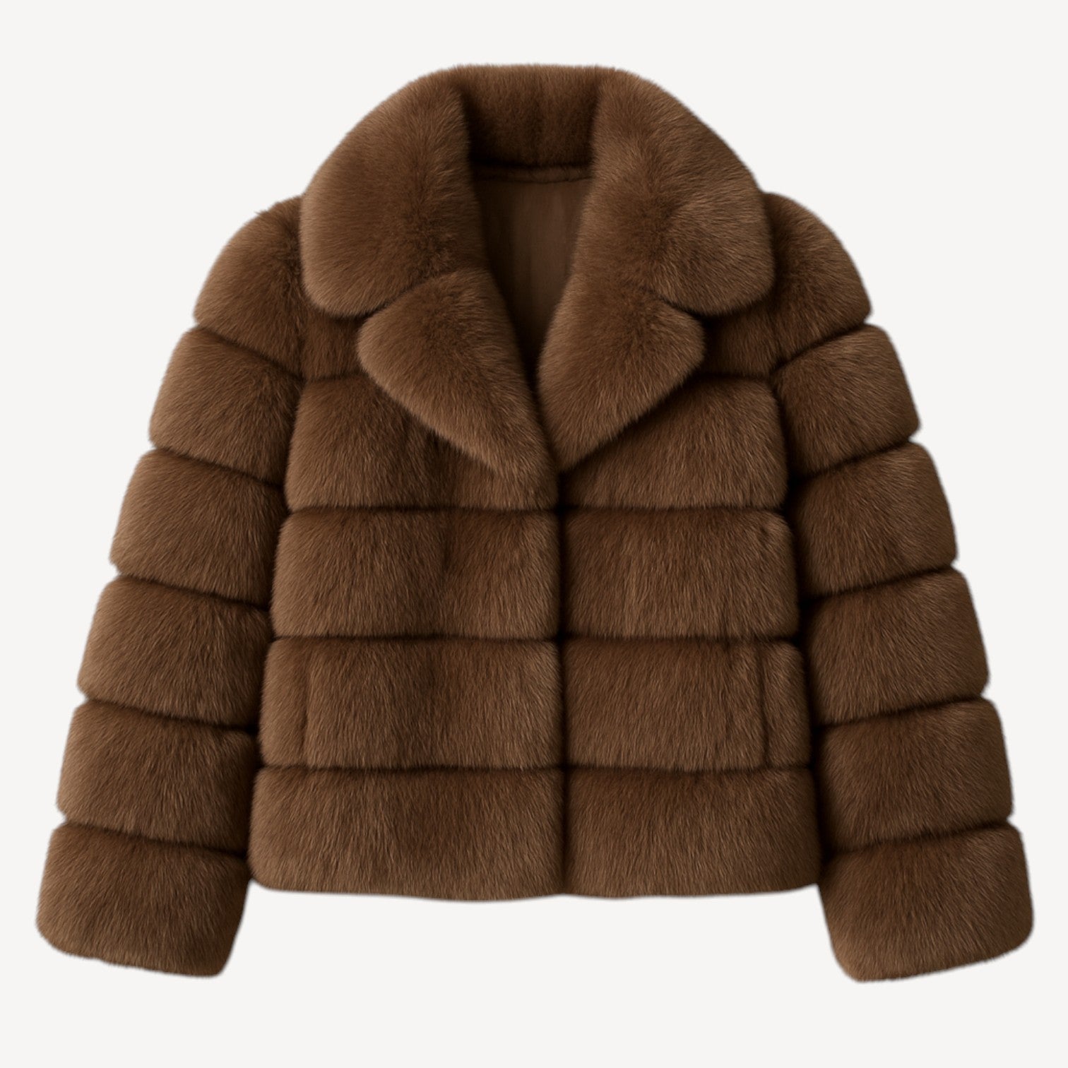 Luxury Faux Fur Jacket
