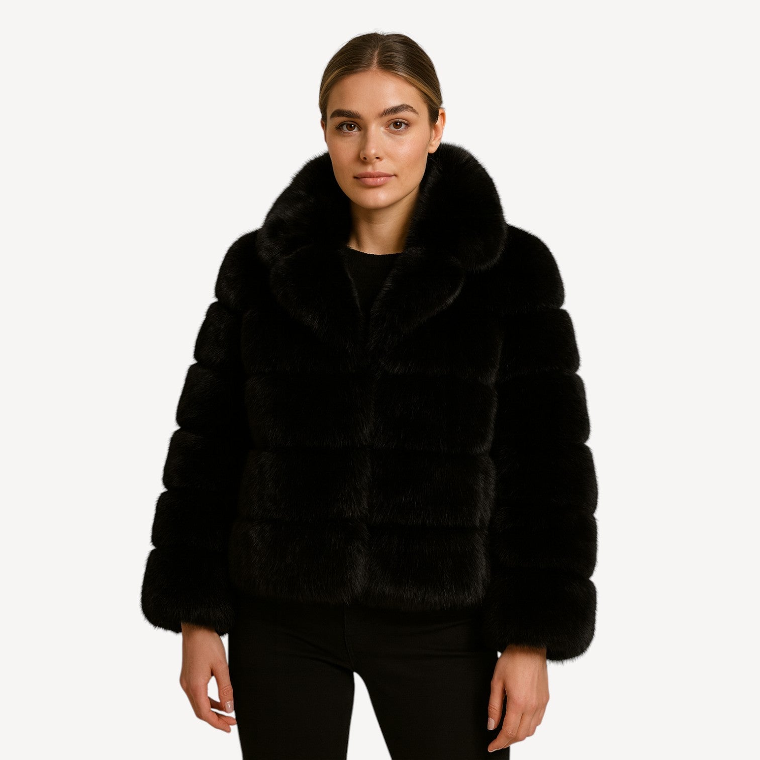 Luxury Faux Fur Jacket