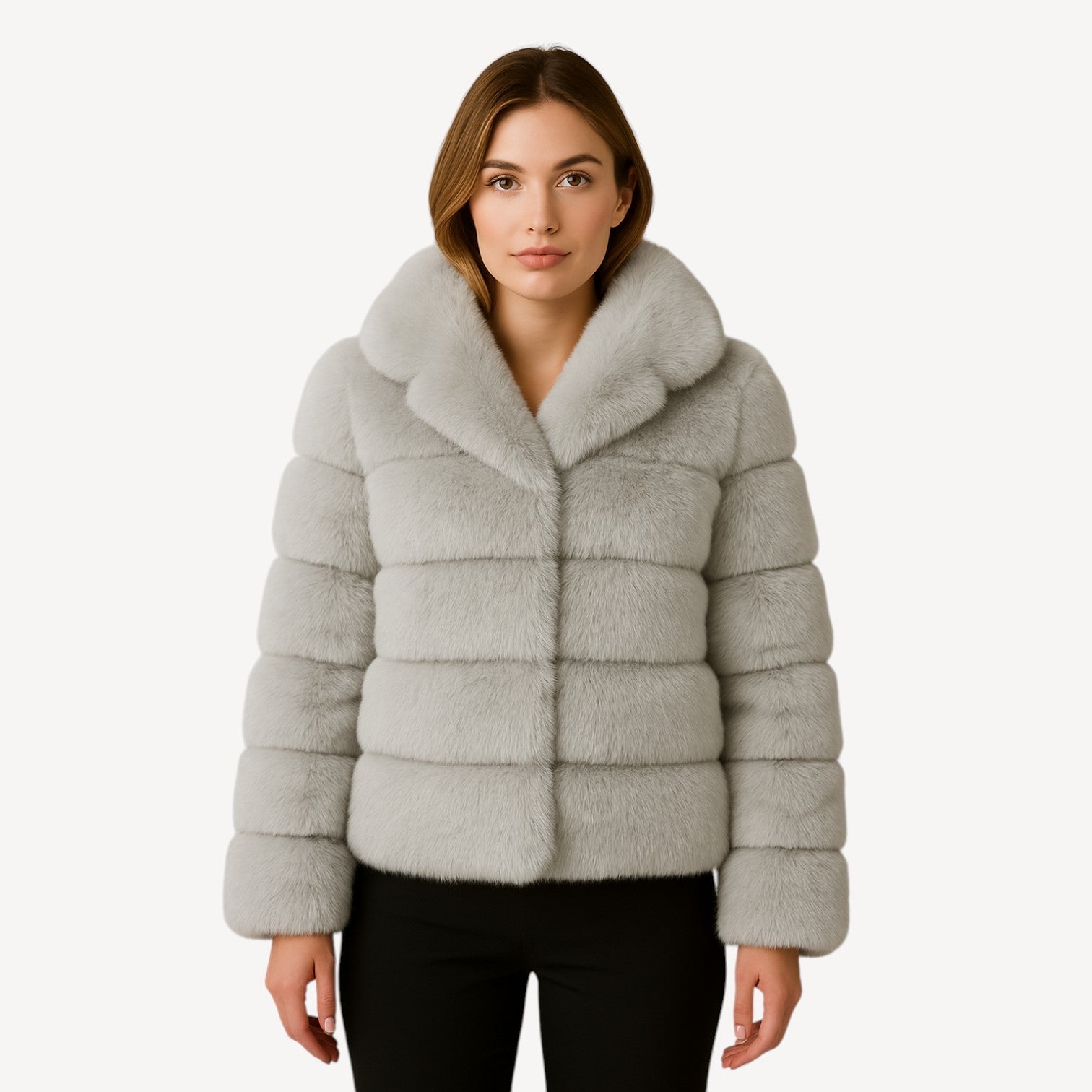 Luxury Faux Fur Jacket