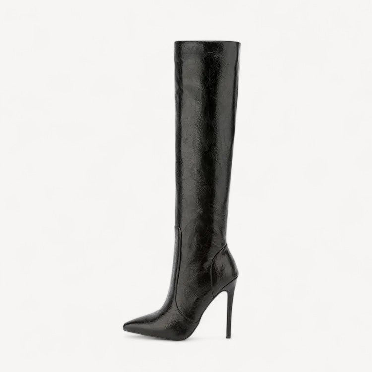 Stiletto Knee High Boots