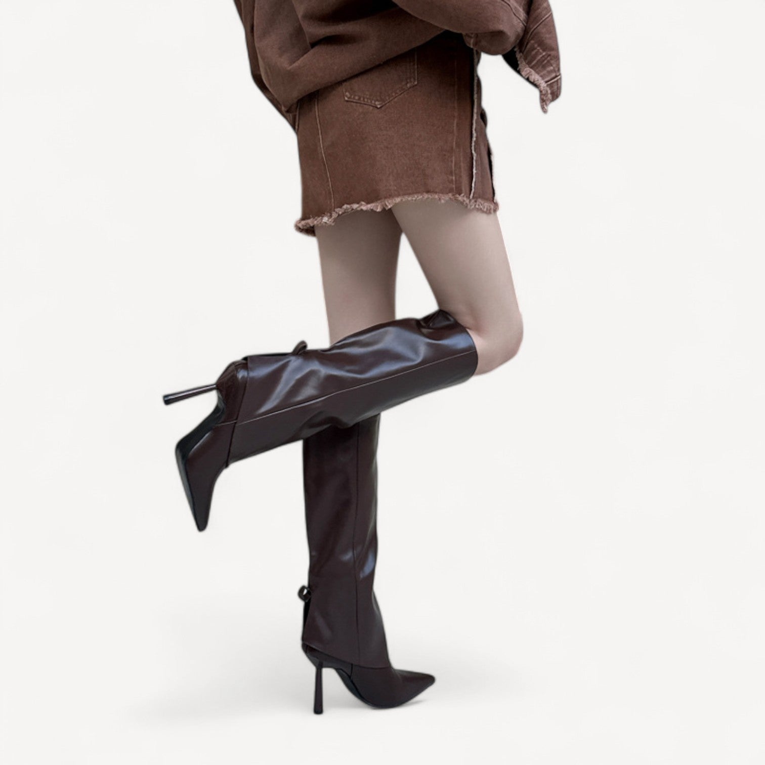 Pointed Toe Stiletto Boots