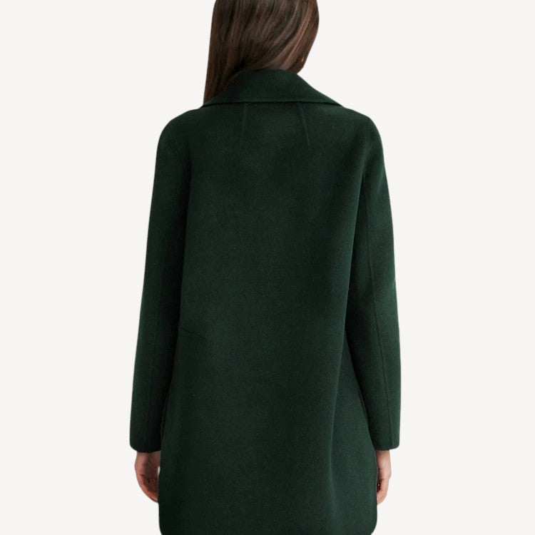 Dark Green Longline Coat