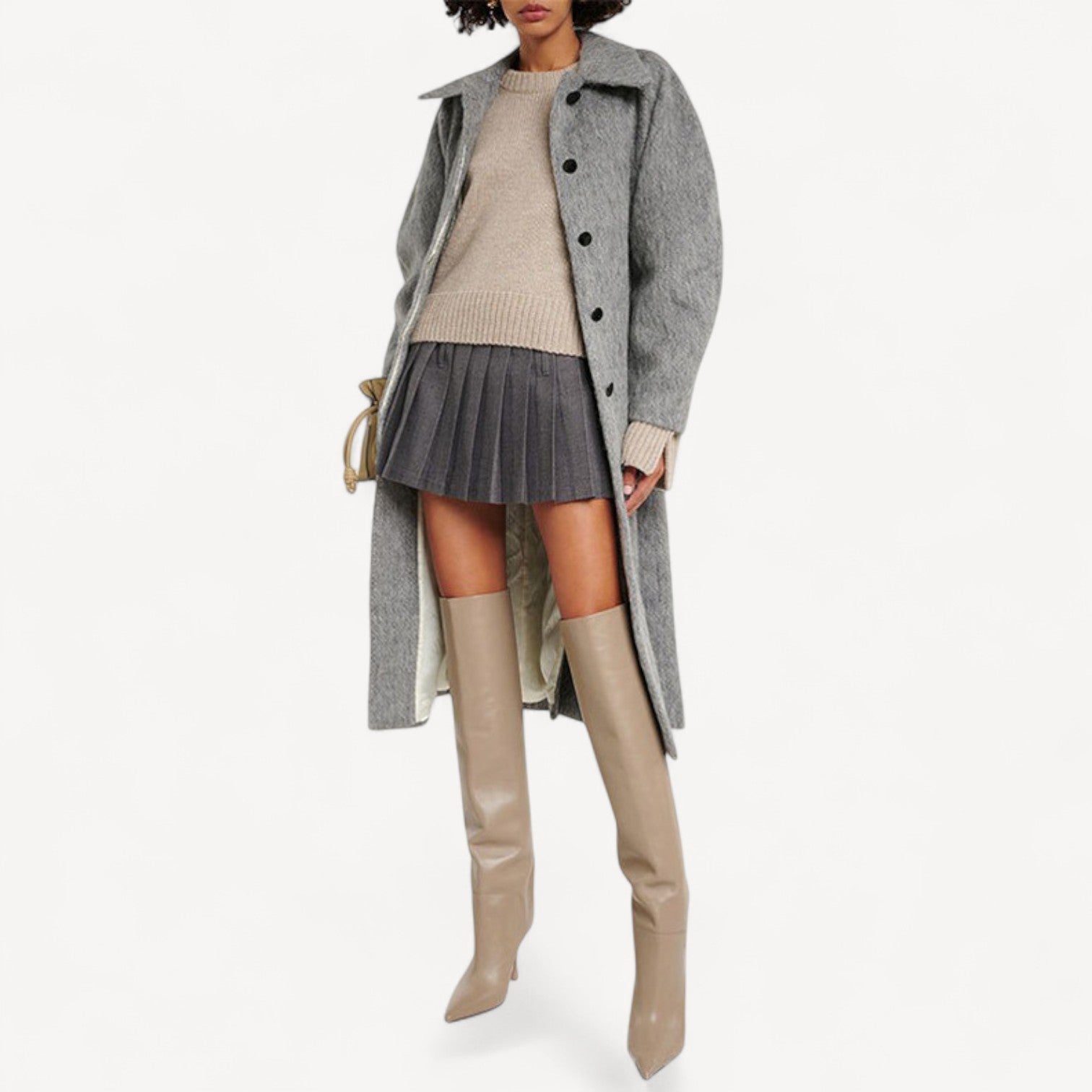 Real Leather Stiletto Boots