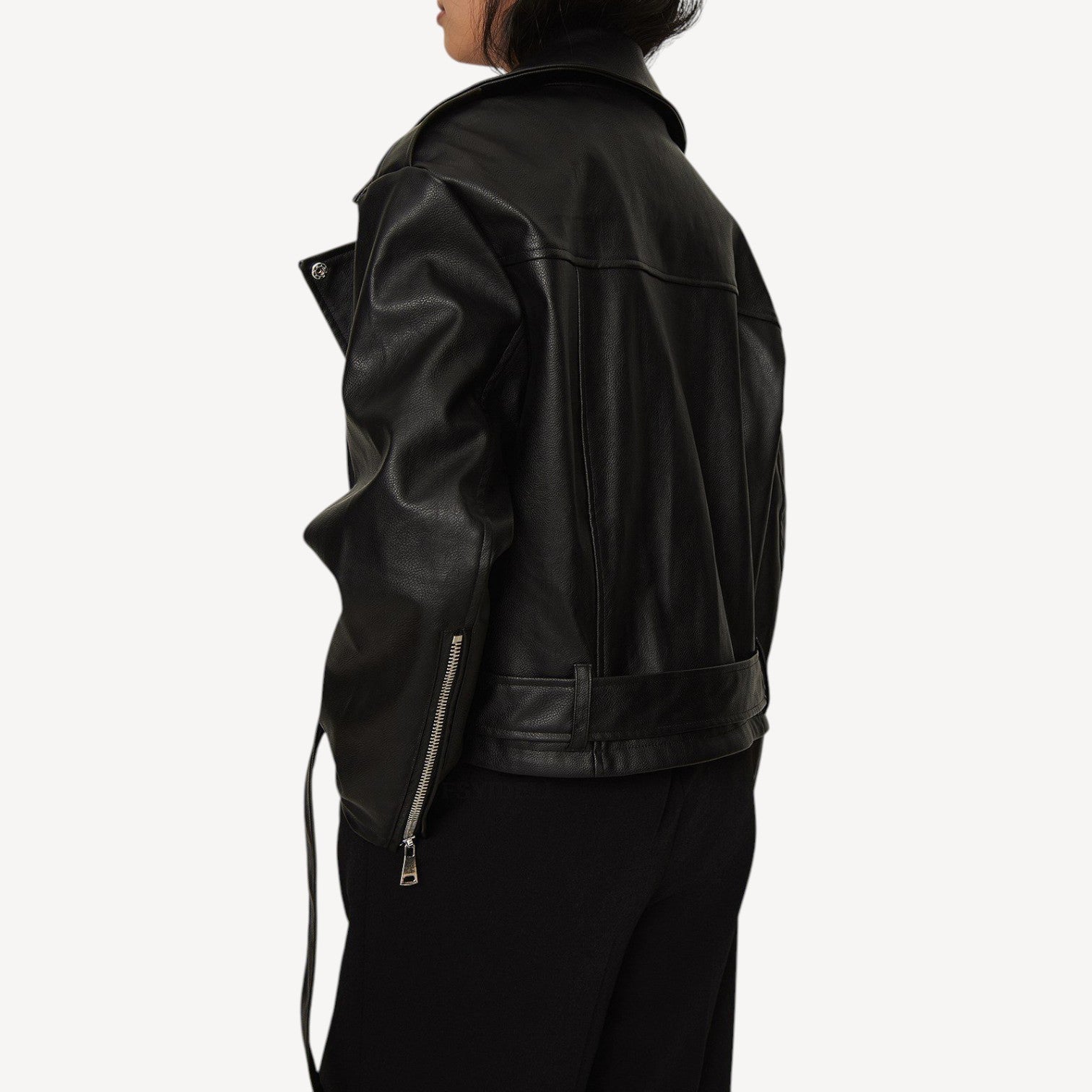 Bold Vegan Biker Jacket