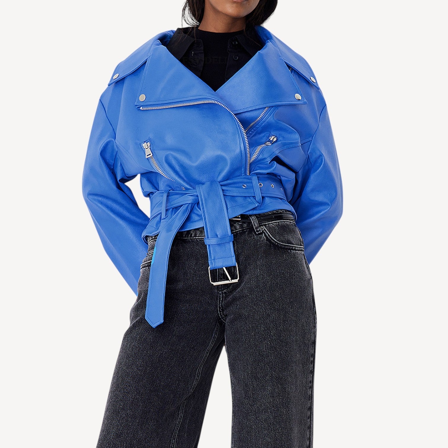 Bold Vegan Biker Jacket