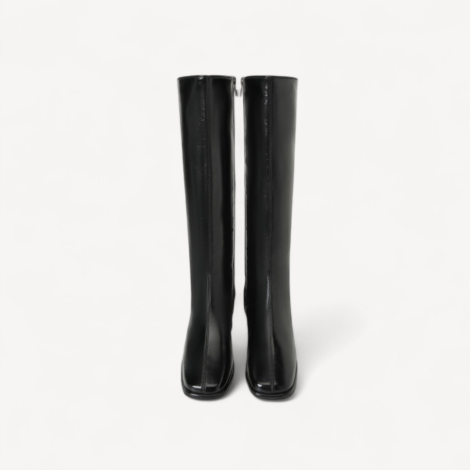 Davies | Square Toe Knee Boots