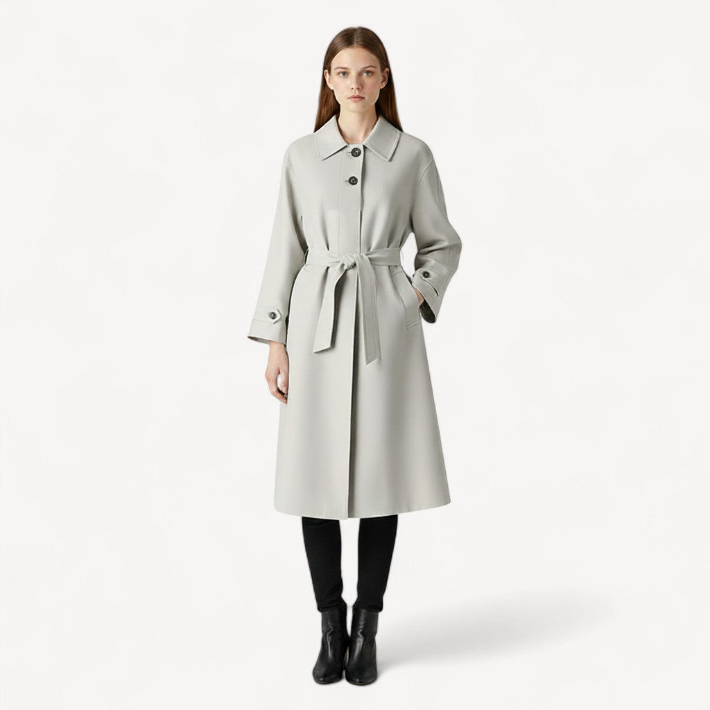 Classic Belted Trench Coat