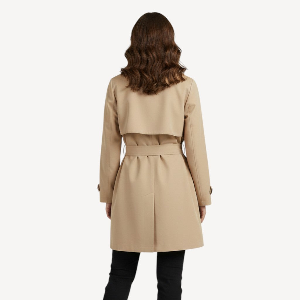Lightweight Double-Breasted Trench