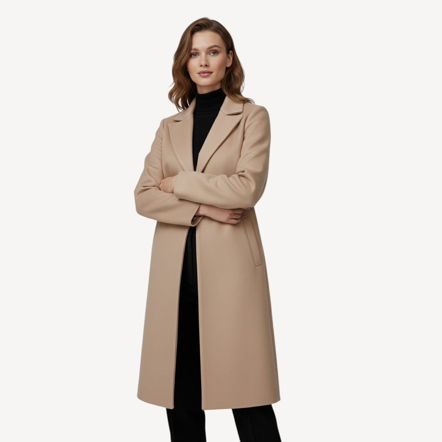Classic Women’s Winter Overcoat