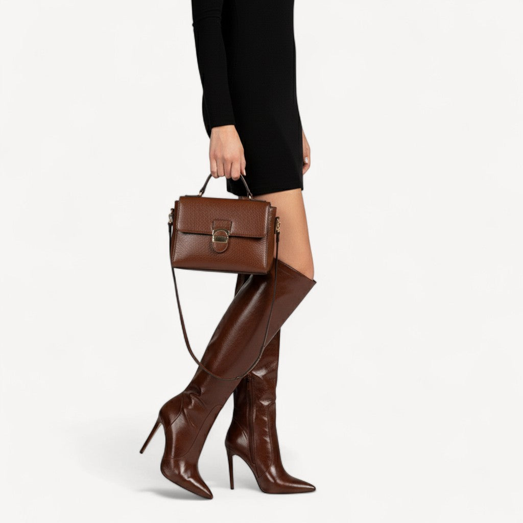 Stiletto Knee High Boots