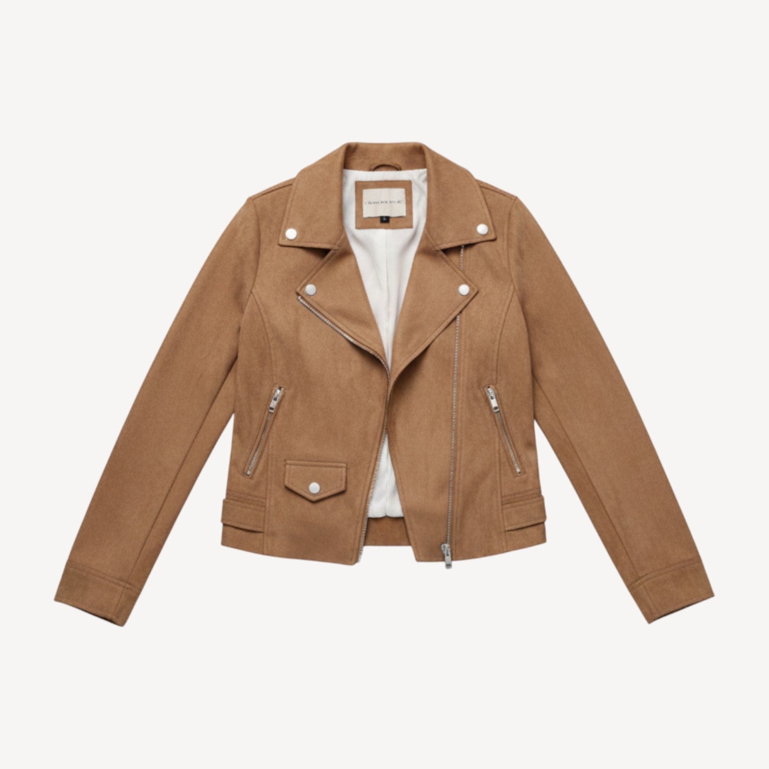 Classic Suede Moto Jacket