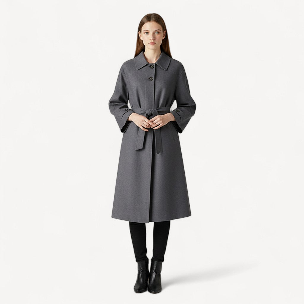 Classic Belted Trench Coat
