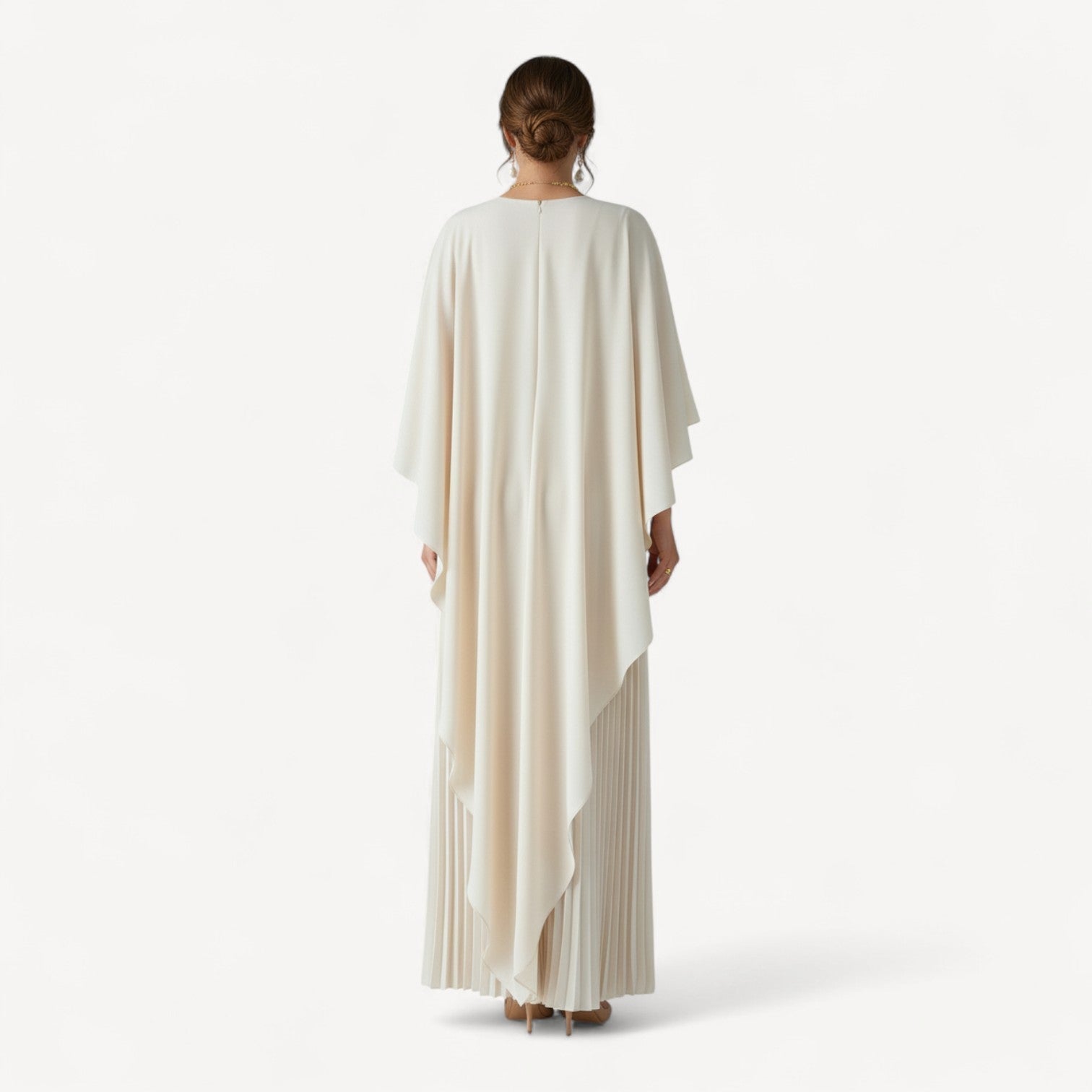 Batwing Sleeve Maxi Dress