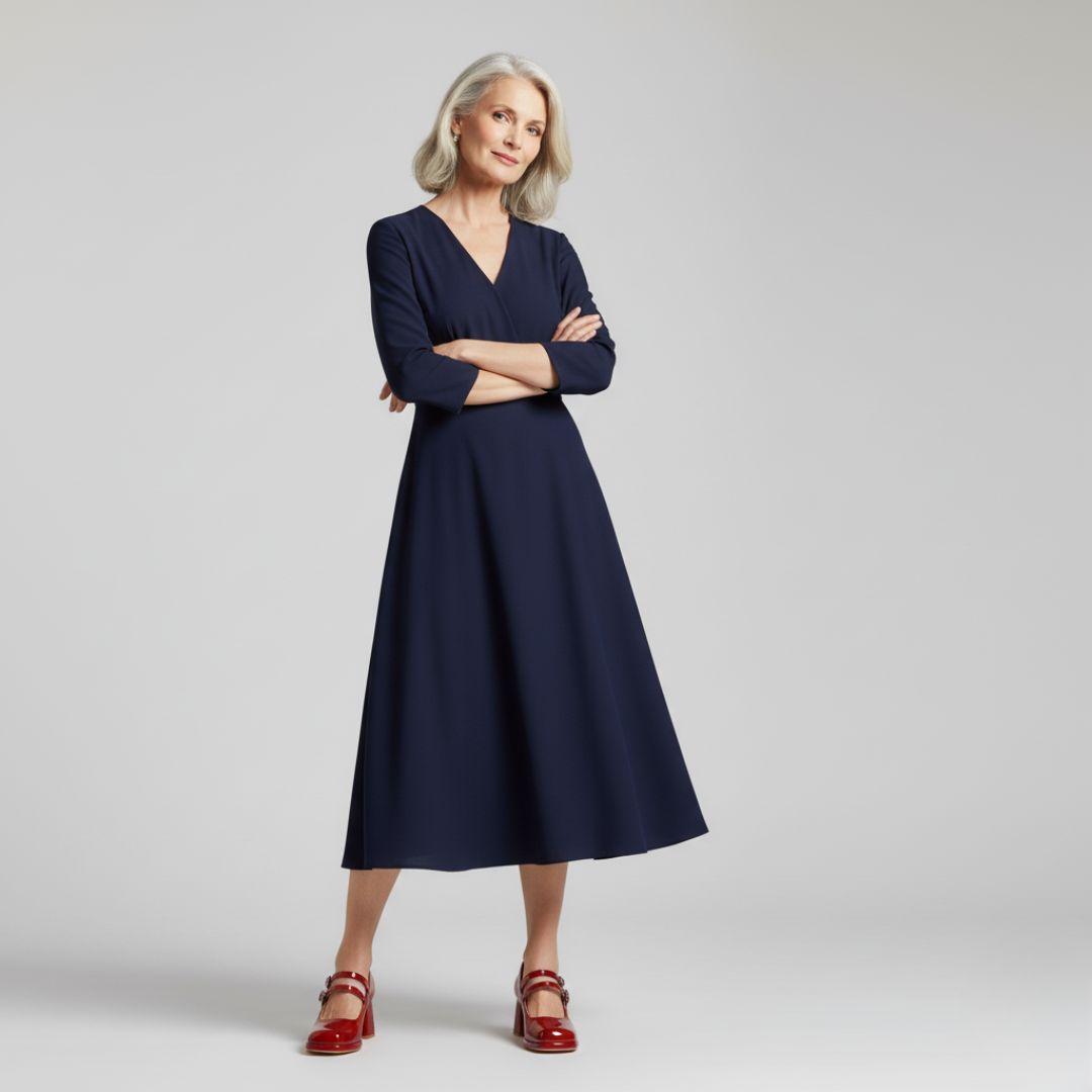 CLARISSA – RED PATENT BLOCK-HEEL MARY JANE SHOES