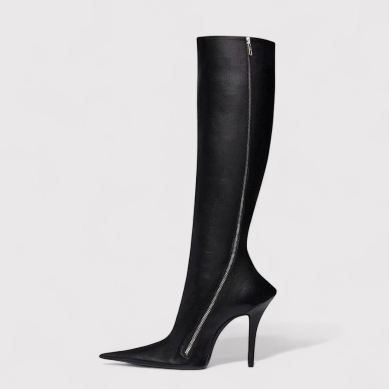High Heel Black Boots