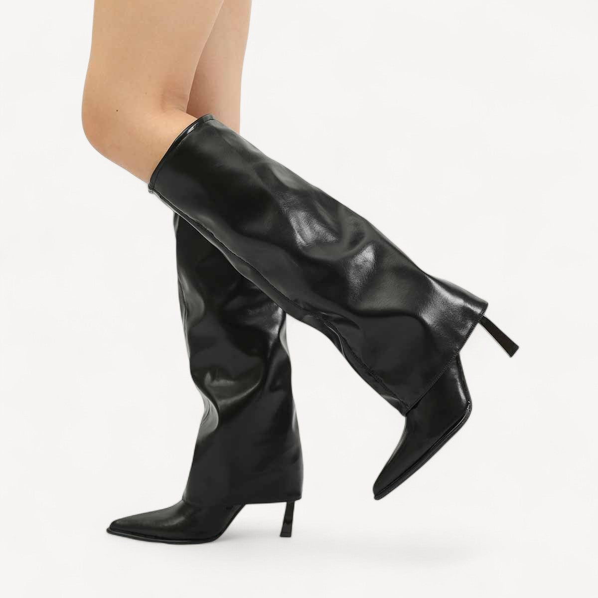 Stiletto Knee High Boots