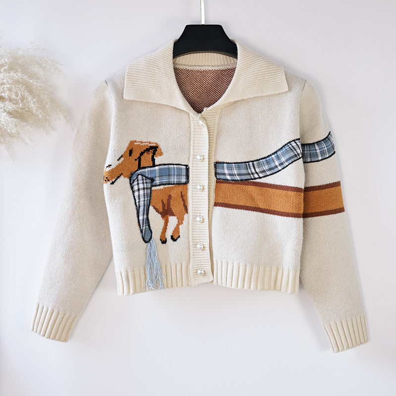 Women’s Dog Print Jacket