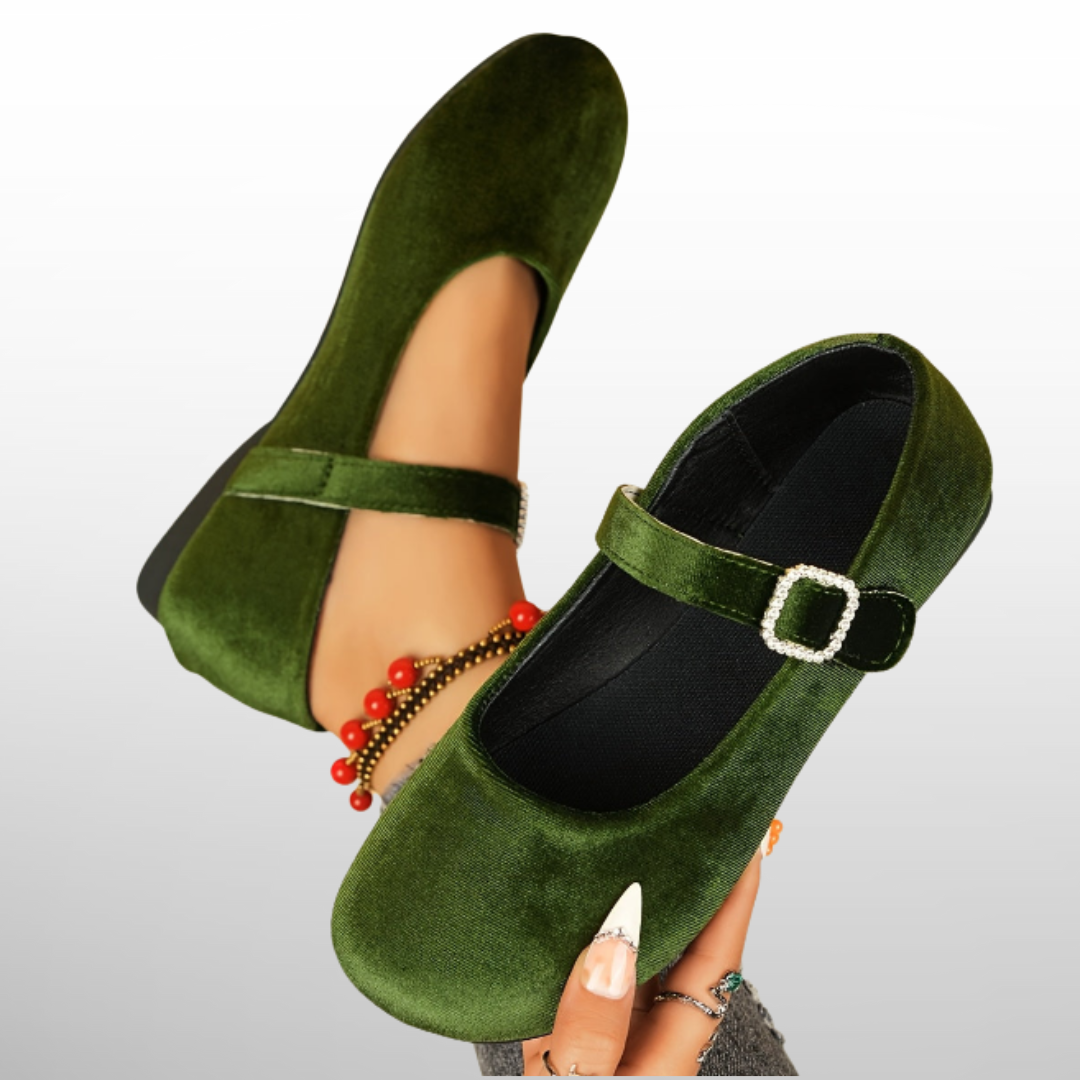 Adelina™ Elegant Round-Toe Flats