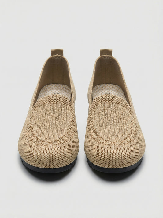 Women’s Breathable Knit Slip-On Trainers