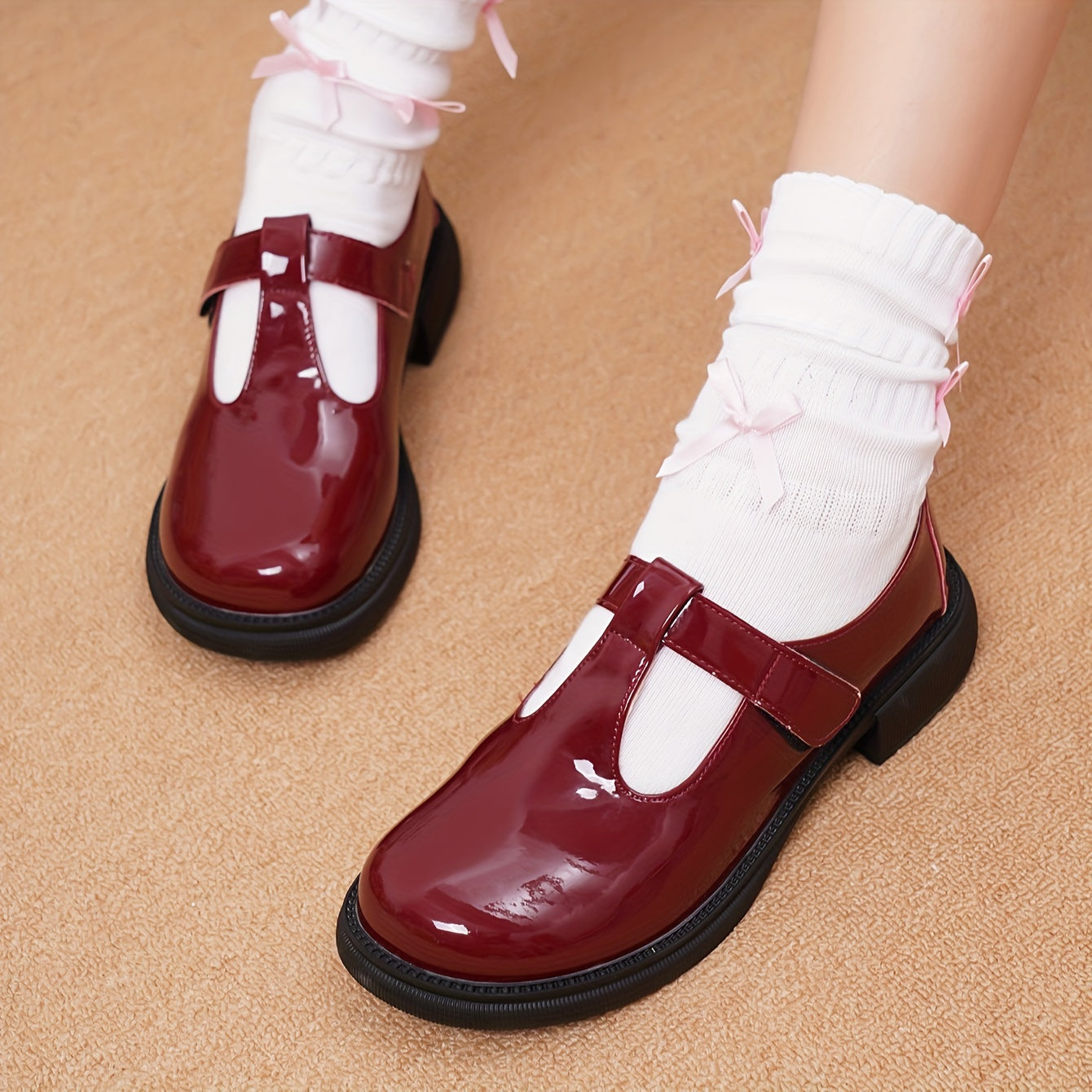 MIRELLE™ Patent Flat Mary Janes